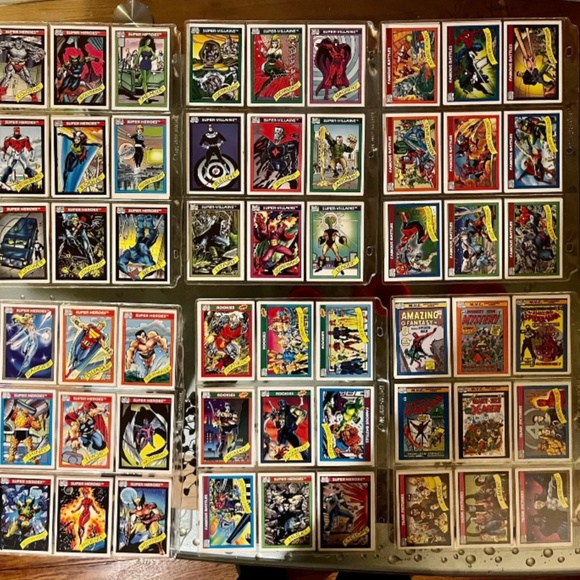 1990 Marvel Universe Comic Trading Cards - Picture 10 of 14